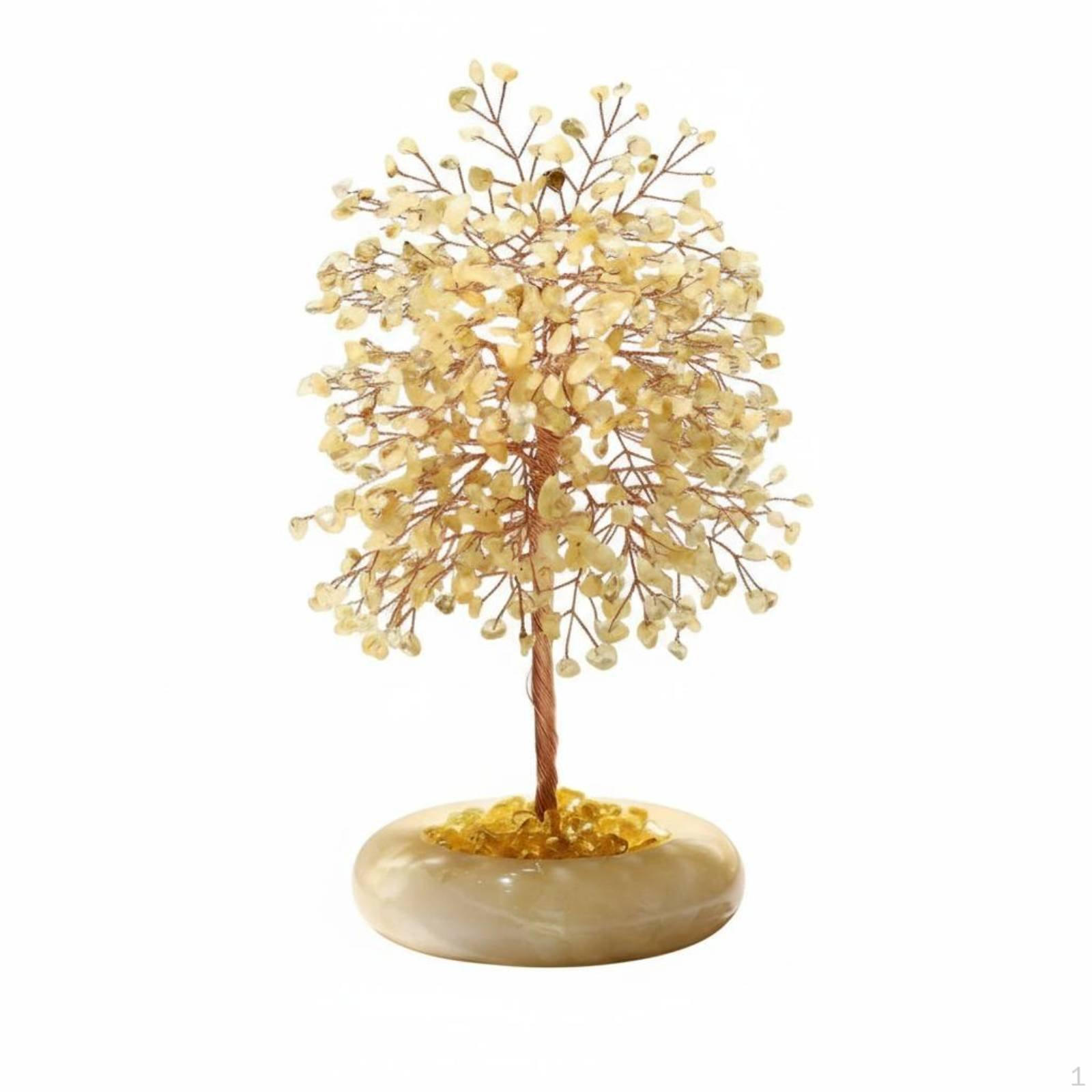 Natural Citrine Money Tree Decor, Crystal