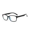 New Men's And Women's Finished Myopia Glasses Anti Blue Light Myopia Glasses Small Box With Degree Glasses 456