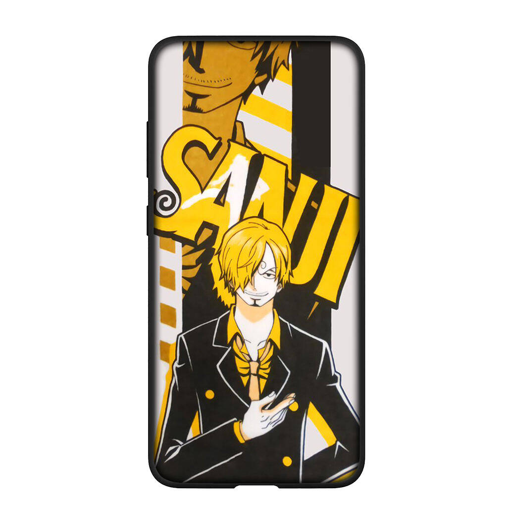 Phone Case for iPhone 17 15 16 Plus X Redmi Note 14 12 11 13 Pro Max Huawei P30 P20 Lite Y9 OPPO A60 A40 A80 A18 A16 A54 Sanji Luffy One Piece Cover