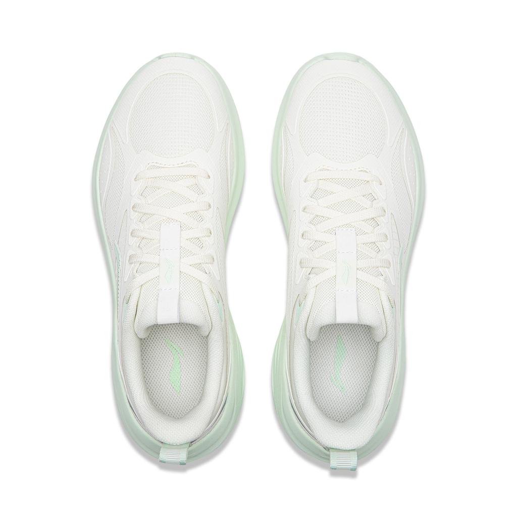 Li Ning Ride Waves V2 Cushioning Slip Resistant Abrasion Resistant Lightweight Low top Casual Running Shoes Women's ARSV104-2