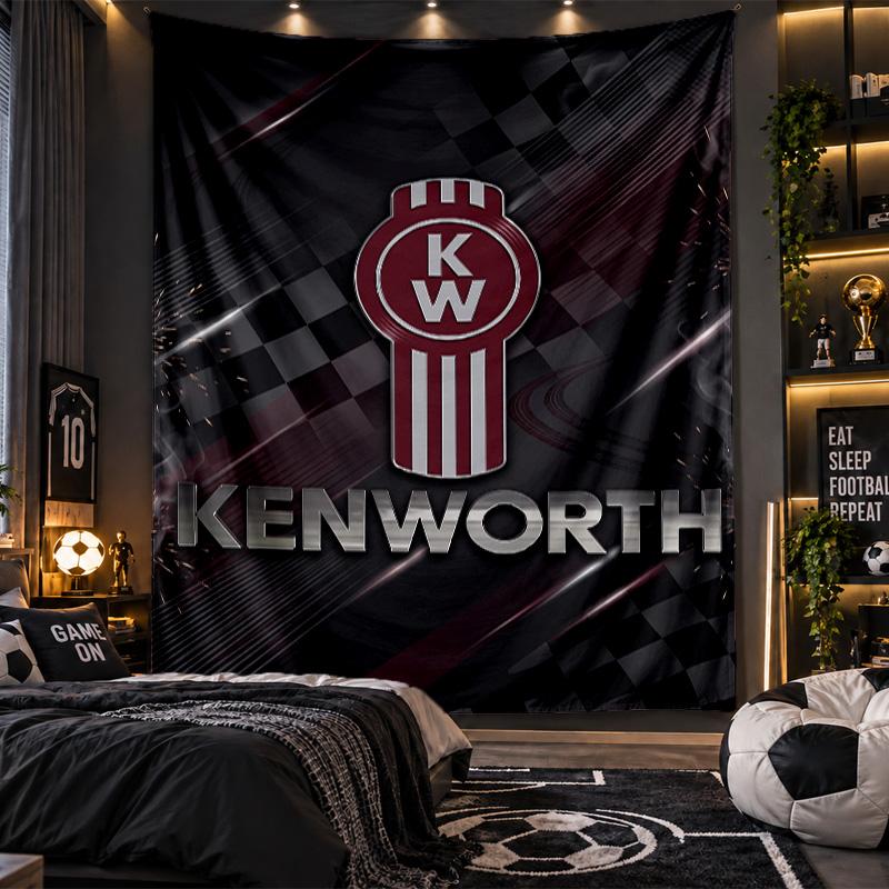 Wall Hanging Tapestry Kenworth Print Cloth for Living Room Bedroom Home Decor