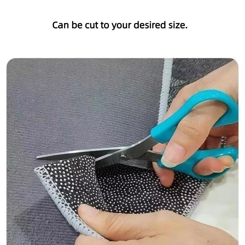 70x100cm 3D Visual Polyester Floor Mat – Durable Velvet Non-Slip Bathroom Door Rug