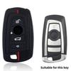 New 3 Buttons Silicone Car Key Case For Bmw 1 2 3 5 7 Series F10 F20 F30 335 328 535 E90 E92 E93 Cover Remote Fob Shell Jacket