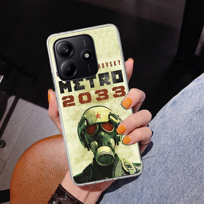 Metro 2033 Phnoe Case for Phnoe Case for Xiaomi Redmi Note 15 14 14S 13 Pro Plus 12 12S 11S 11E 10S 10 11T 5G Unique Cover Coque