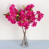 Artificial Flowers Triangle Rose Bouquet Wedding Carland Festival Supplies Home Living Room Table Decorative Vibrant Accessories
