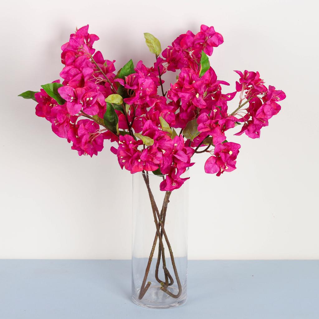 Artificial Flowers Triangle Rose Bouquet Wedding Carland Festival Supplies Home Living Room Table Decorative Vibrant Accessories