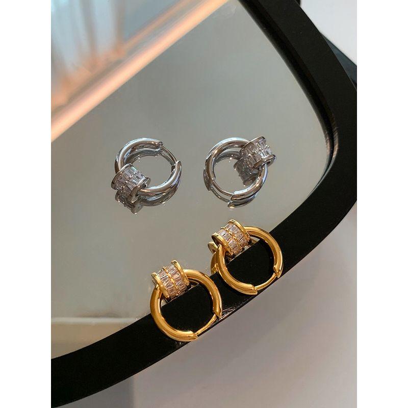INS Metal Diamond Small Waist Women's Unique Ear Ring