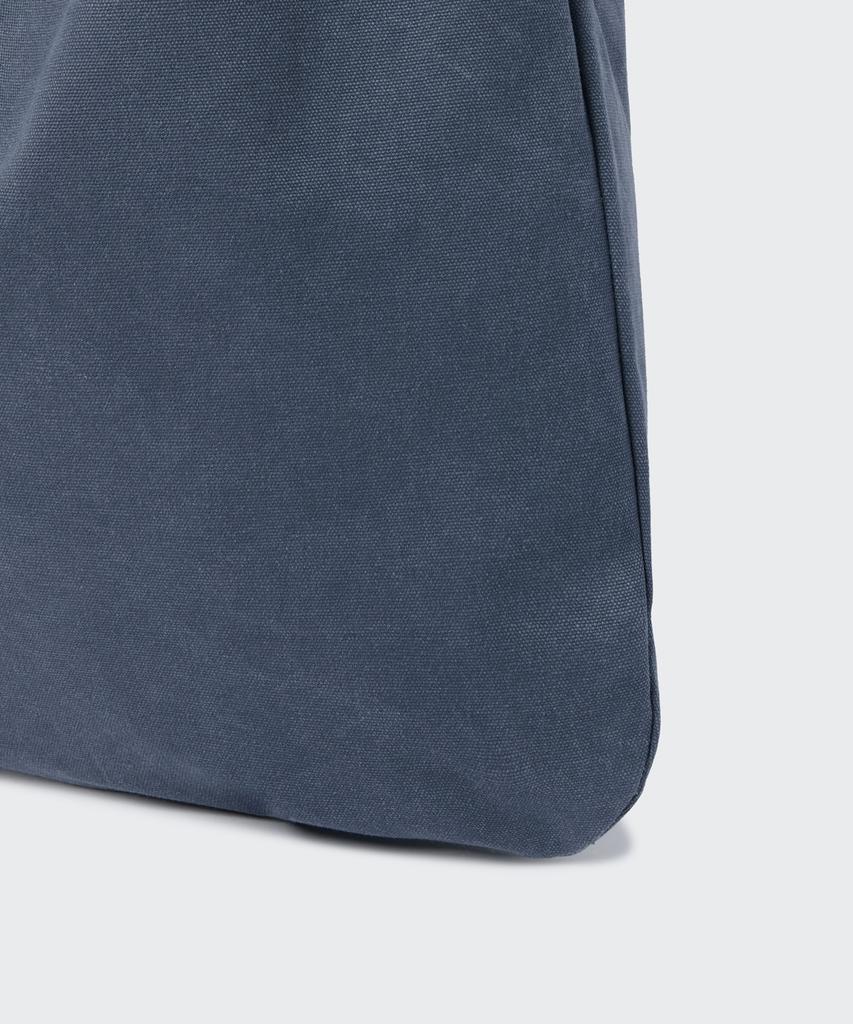 Musinsa Standard Washed Canvas Dripper Shoulder Bag [Navy]
