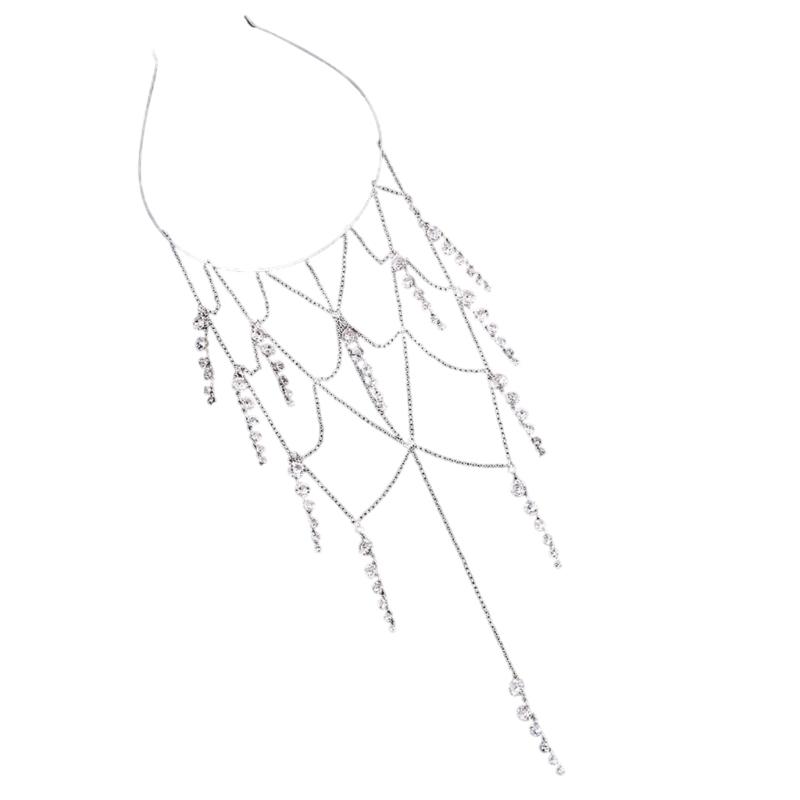 Кисточки Головной убор для женщин Кристальные Богемные Тиары Свадебные аксессуары Флэппер Флэппер Ролевые игры Украшения для волос 1