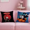 F-Felix The Cat Exquisite Cushion Cover Soft Short Plush Double-Sided Printing Home Decor Machine Washable Pillow Case Gift