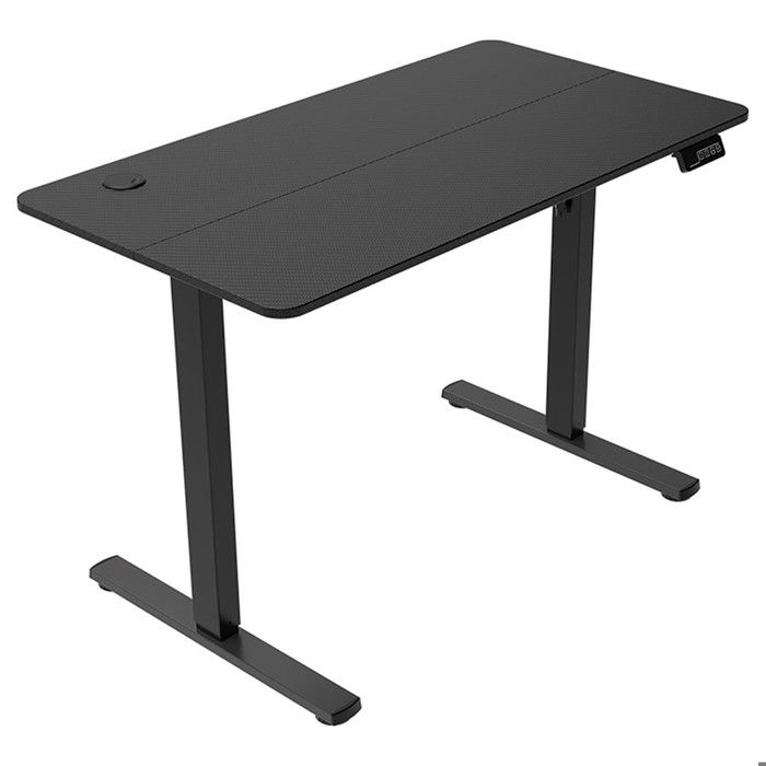 Bureau - MARS GAMING - MGD-ERGO140 - Hauteur Réglable 3 Positions - Surface Ergonomique - Métal