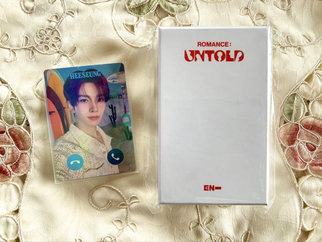 

[Б/У] ENHYPEN UNTOLD Колье-кольцо, Не линяет, Бонус