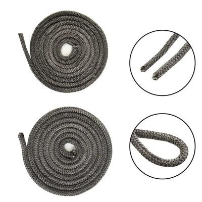 1 pièce Joint de porte de four Corde d'étanchéité pour poêle à bois Corde d'étanchéité ignifuge Fibre de verre Corde d'étanchéité pour cheminée