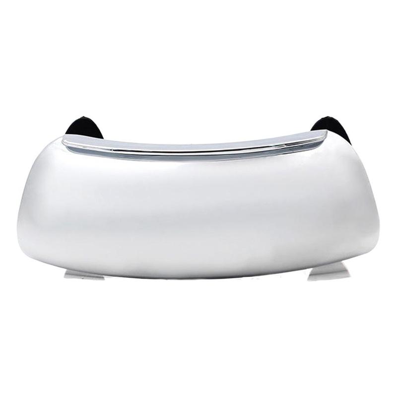 Motorcycle Rearview Mirror with 180 Degree Vision Convex Lens for ATV UTV Scooter Boat Car