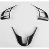 Car Styling Steering Wheel Button Frame Panel Cover Trim Moldings  ABS Stickers  For Mazda  CX-5 2013-2014