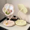 1 Charming Sunflower Makeup Mirror with Storage Tray, 360 ° Rotation, Adjustable, Dormitory and Bedroom Decoration
