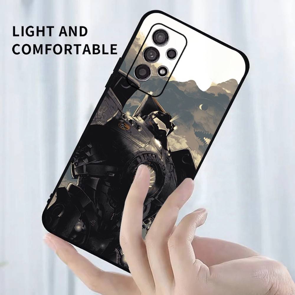 P-Pacific R-Rim Movie hunter Phone Case For Samsung S25,S24,S23,S22,S21,S20,S10,Ultra,Plus,Lite,FE,Soft Silicone Black Cover
