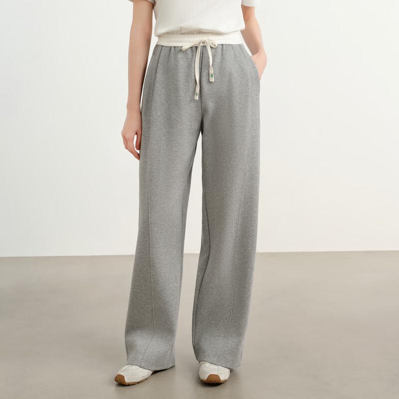 Elva' Island Women's High-Waisted Straight Casual Trousers