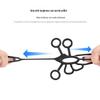 Silicone Five-Finger Grip Strengthener & Wrist Strap Finger Stretcher