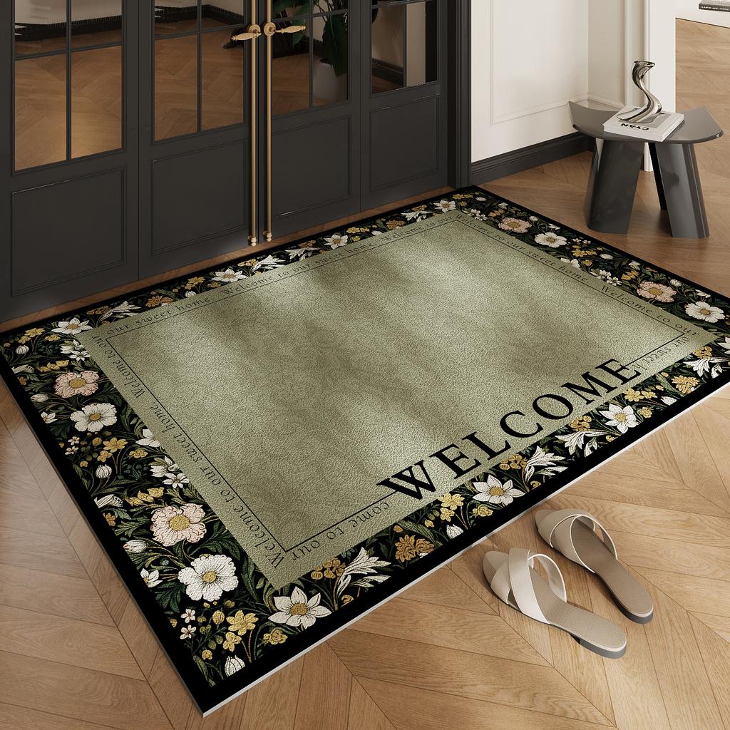 Carpet Door Mat Doorstep Non Slip Foot Mat for Home Use Entrance Carpet Anti Fouling Foot Mat