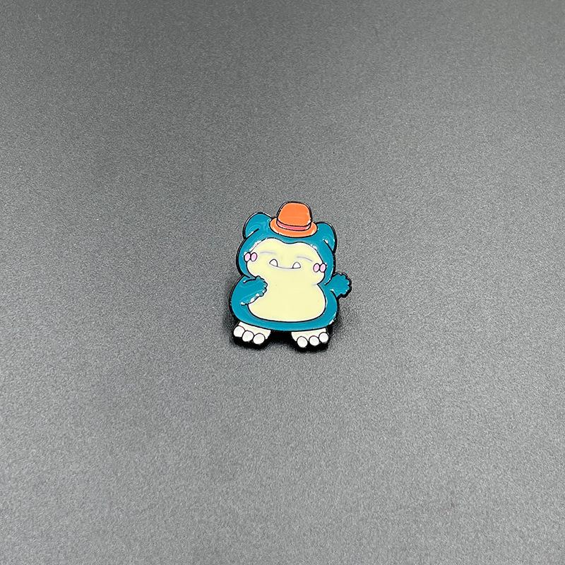 Creative Alloy Animal Brooch: Versatile Little Dinosaur and Fox Accessories for Clothing, Shoes, and Bags