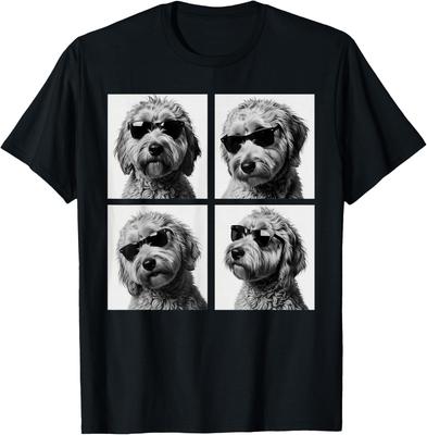 Zabawny Meme Goldendoodle Uroczy Doodle Photo Booth Koszulka
