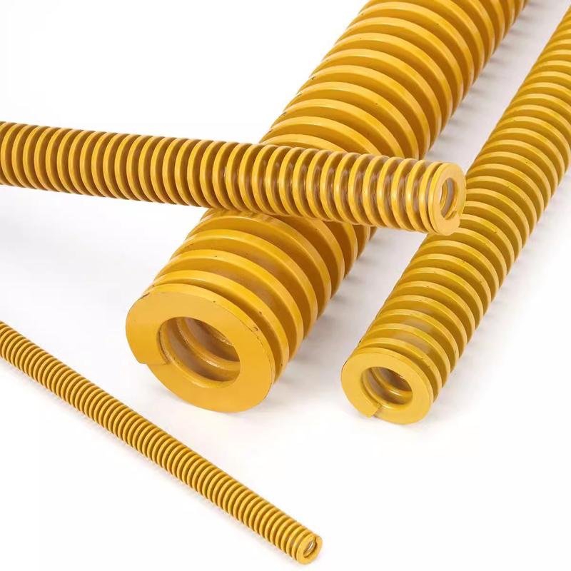 OD10mm ID 5mm Yellow Small Load Die Mold Springs Die Spring Compression Spring Spiral Stamping Compression Mould Length 10-300mm