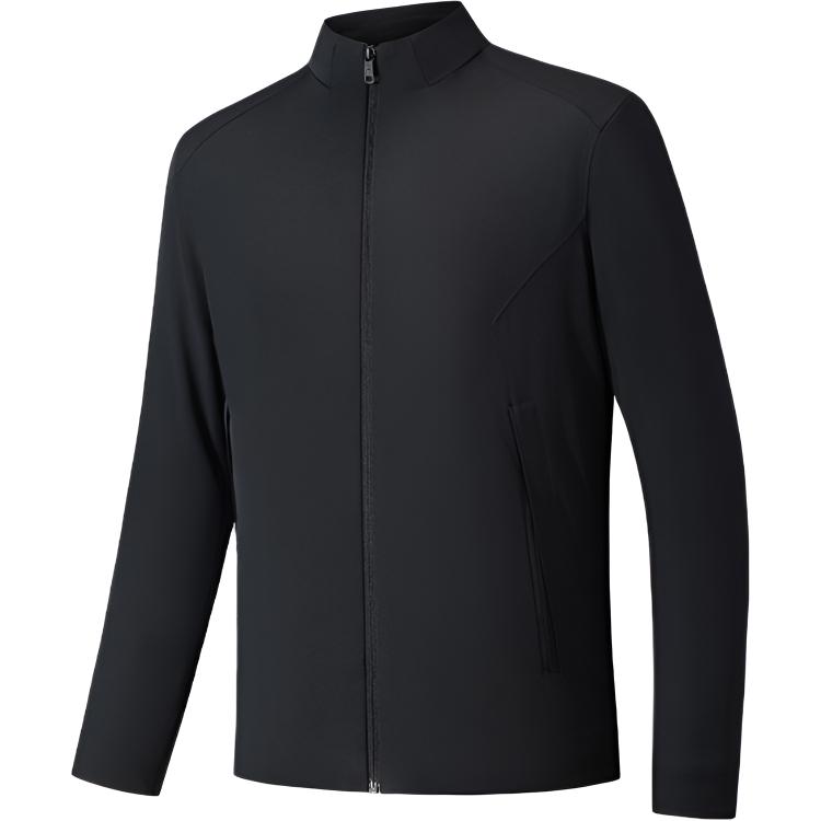 

Anta Champion Серия Всепогодная Куртка с воротником-стойкой на молнии Однотонная Толстая хлопковая куртка Мужская куртка 152540806-3 S