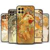 Alphonse Mucha Bemalte Hülle Für Samsung Galaxy M31 M51 M21 M12 M32 M52 M20 M13 M23 M33 M53 M14 M34 M54 M30s Cover
