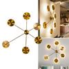 Modern Wall Sconces Sputnik Wall Light Creative Ceiling Lamp Modern Art Decor, for Living Room, Entryway, Bedroom, Hallway