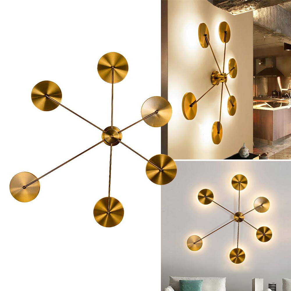 Modern Wall Sconces Sputnik Wall Light Creative Ceiling Lamp Modern Art Decor, for Living Room, Entryway, Bedroom, Hallway