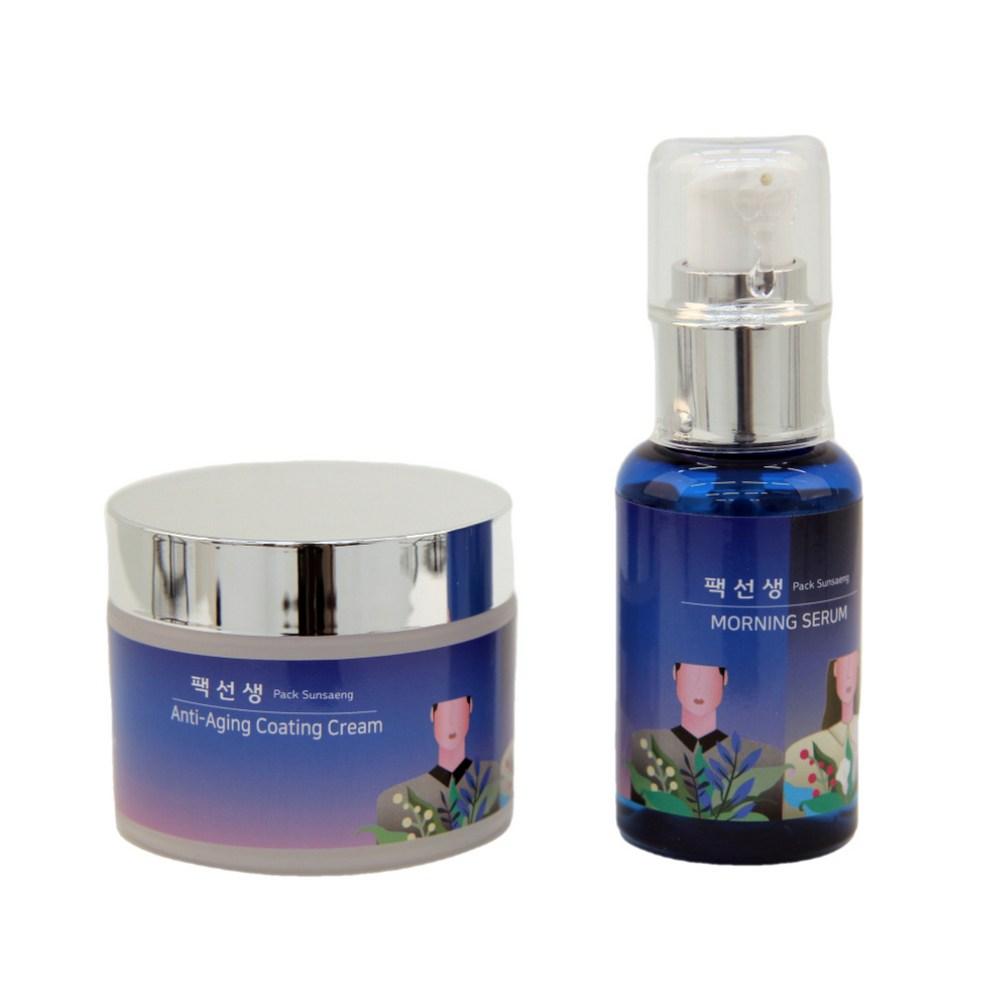 

PACKSUNSAENG Daily Package: Morning Serum + Anti-Aging Coating Cream