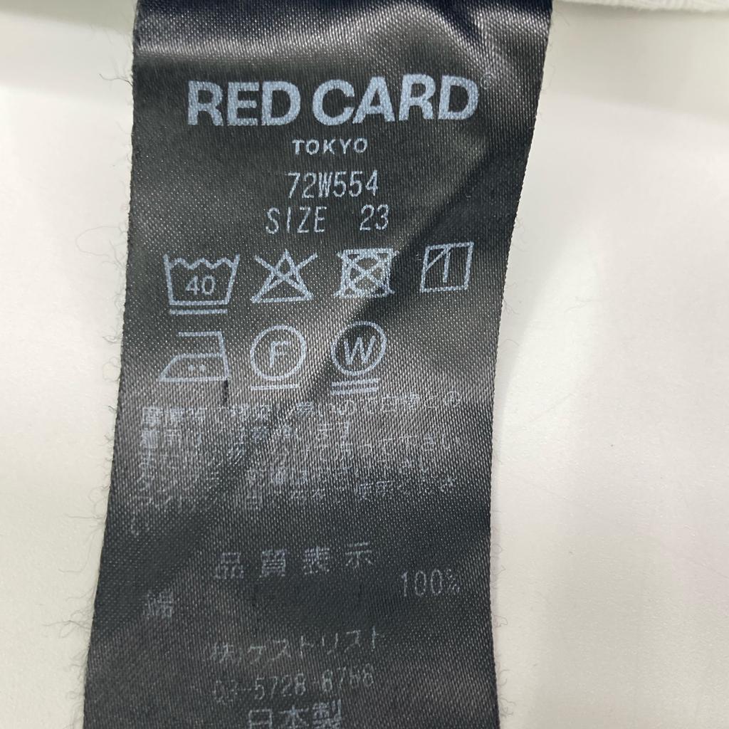 RED CARD 72W554 Wide Denim Pants/ Bottoms 23 blueUsed