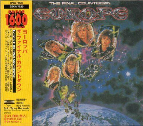 

CD EUROPE - The Final Countdown ESCA7629 Епічний рок 1996 року