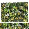 Flower Artificial Plant Wall Panel 60*40cm Artificial Fern Grass  Living Room