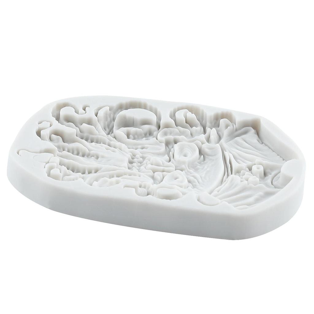 Skull Pirate Silicone Molds Octopus Pirate Fondant Mold Cake Decorating Tools Cupcake Topper Candy Chocolate Gumpaste Mold