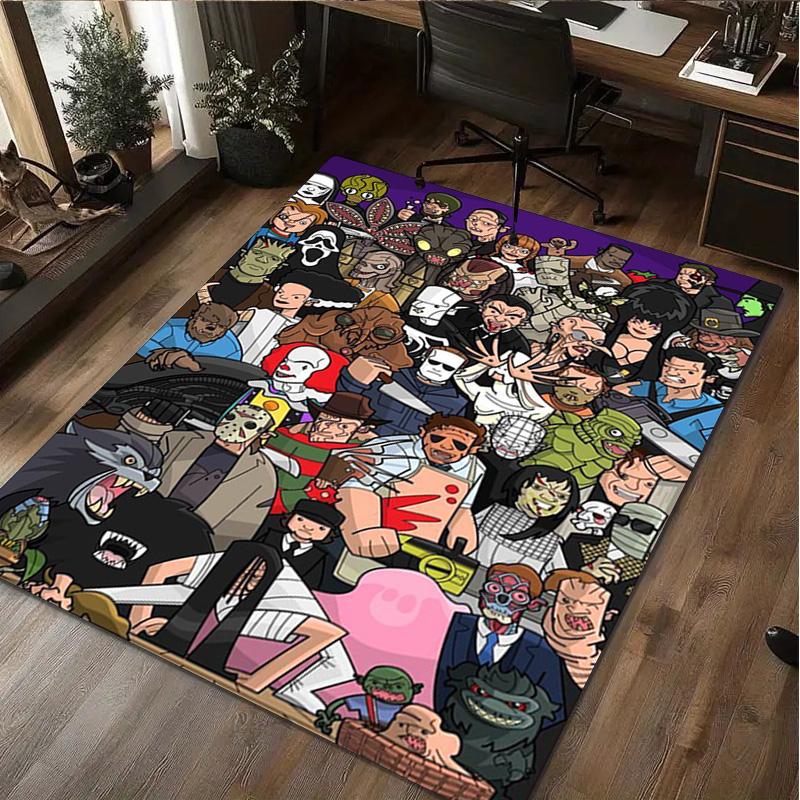 Horror Characters Home Decorative Rugs Office Carpets Room Mats Computer Chair Rug Festival Gifts
