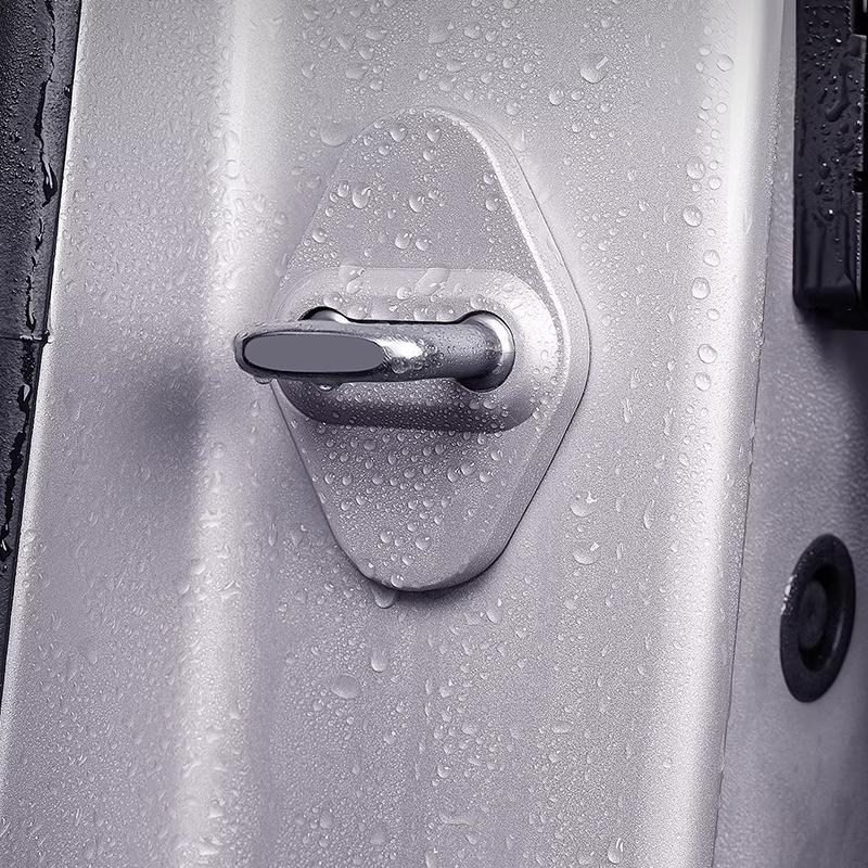 For Xiaomi YU7 2025-2026 Door Lock Cover Door Rust Protection Cover Anti-scratch and Shock-absorbing Pad Automobile Supplies
