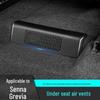 Toyota Sienna Under-Seat Air Outlet Grille Decorative Grid and Anti-Block Sticker