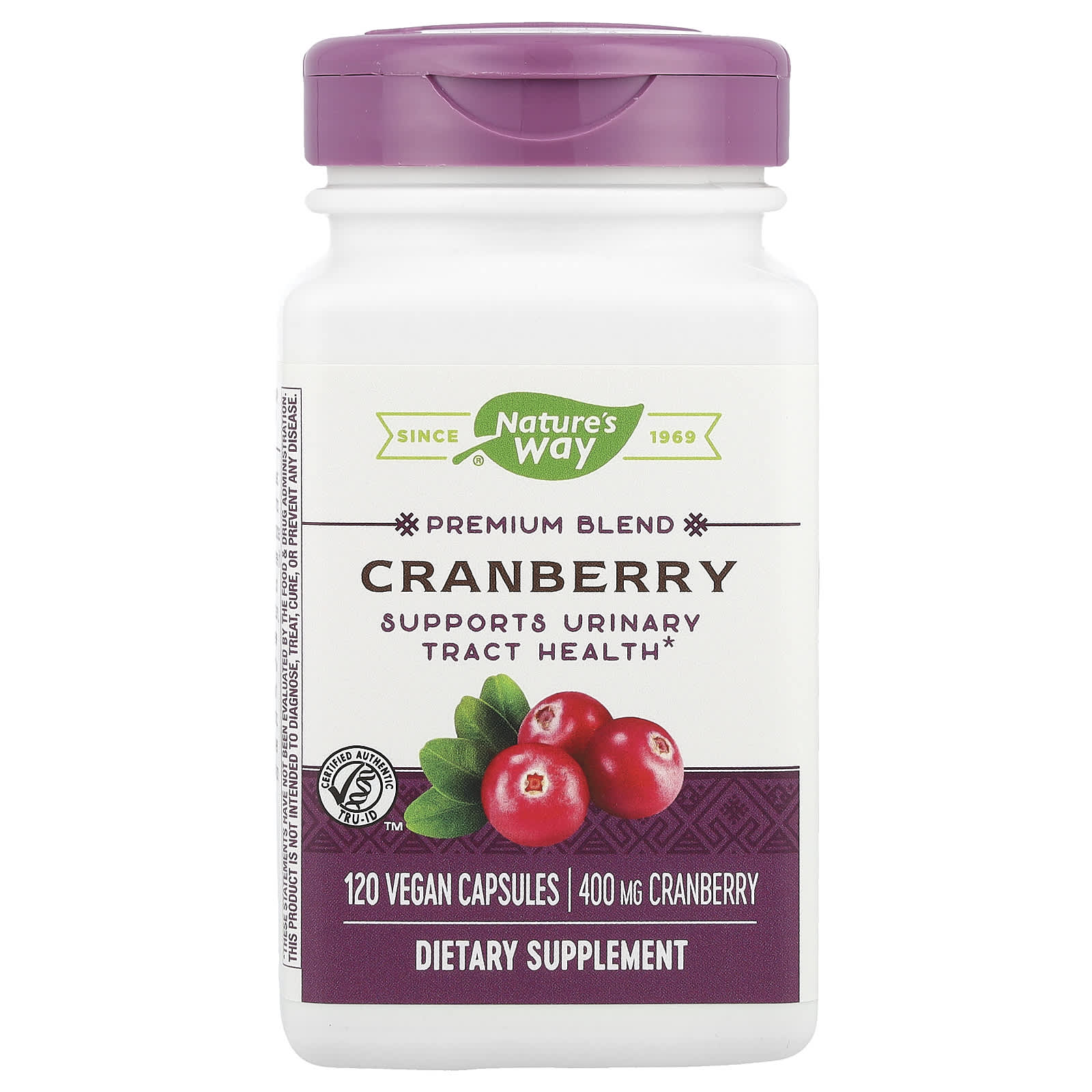 

Nature S Way, Cranberry, 400Mg, 120 Veggie Caps