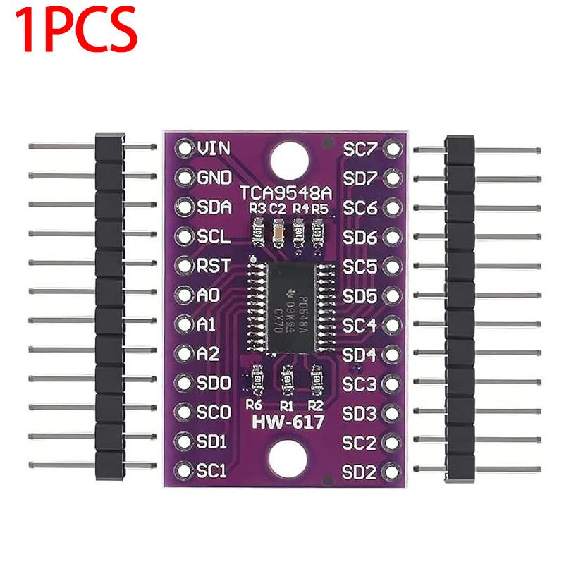 

TCA9548A 1-до-8 8-канальна I2C 8-канальна плата розширення IIC модуль розробки 9548 для Arduino білий