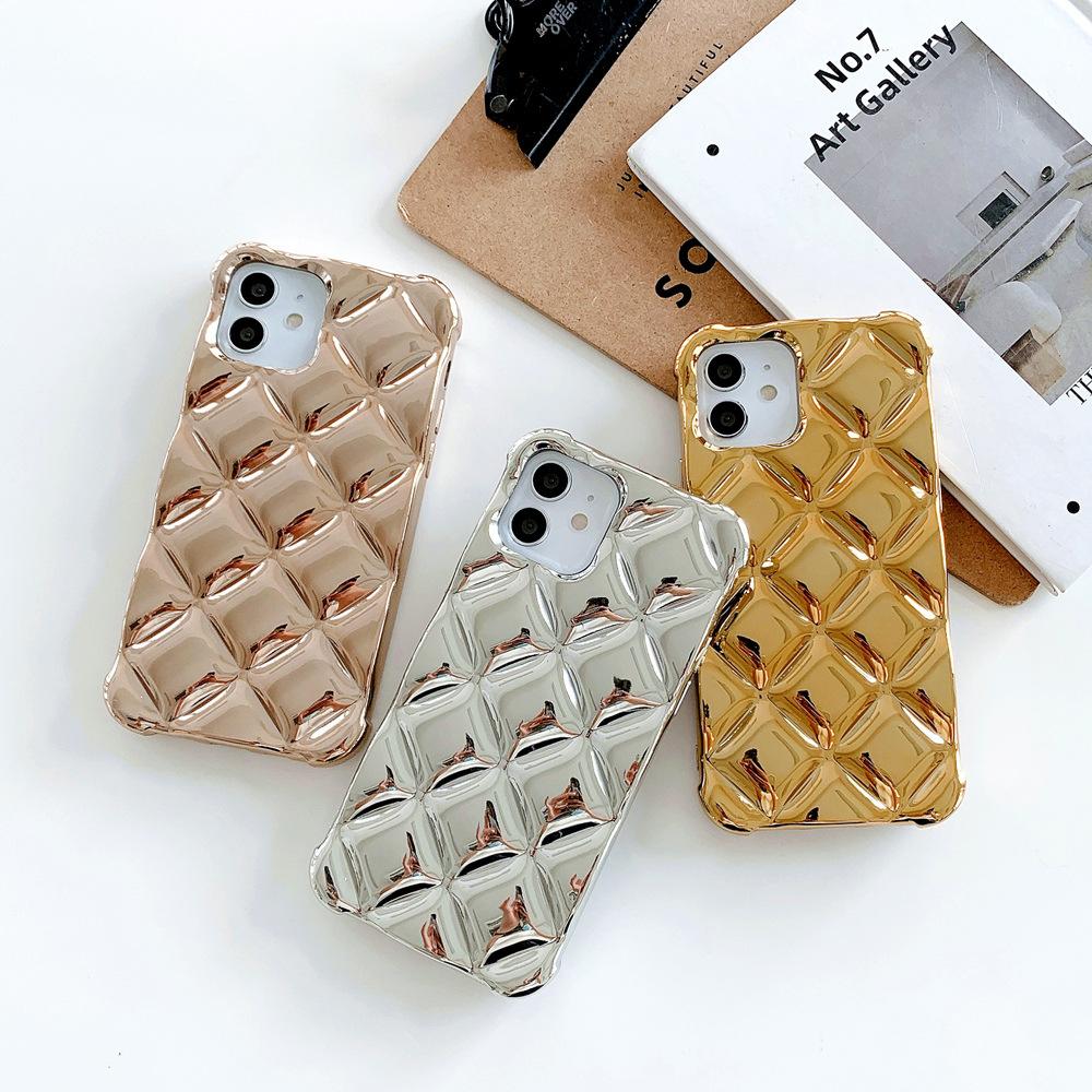 Luxury 3D Diamond Case Soft Cover for iPhone 15 Case Shockproof Mobile Phone Bag for Iphone 18 17 16 High Quality