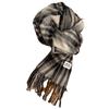 Autumn and winter new scarf for women, Korean version cashmere thickened student warmth, cozy atmosphere scarf for men, houndstooth versatile