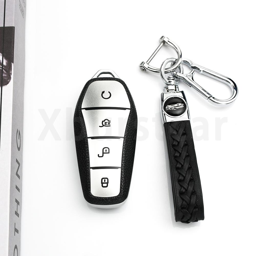 Auto Remote Car Key Case Cover Shell Fob Holder Keyless Protector For Byd Song Plus Tang Dm Qin Seal Dolphin Atto 3 Han Ev