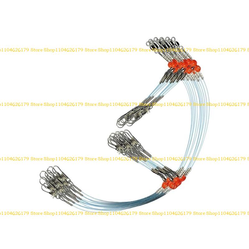 A1A2 Saltwater Fishing Tackle Fishing Rigs High Strength Wire Leader for Lures