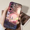 J-Kirby Phone Case Black Ultra-thin Shockproof Case For Samsung S24/S25/S22/S30/Note20/Lite/Ultra/5G/Plus/FE