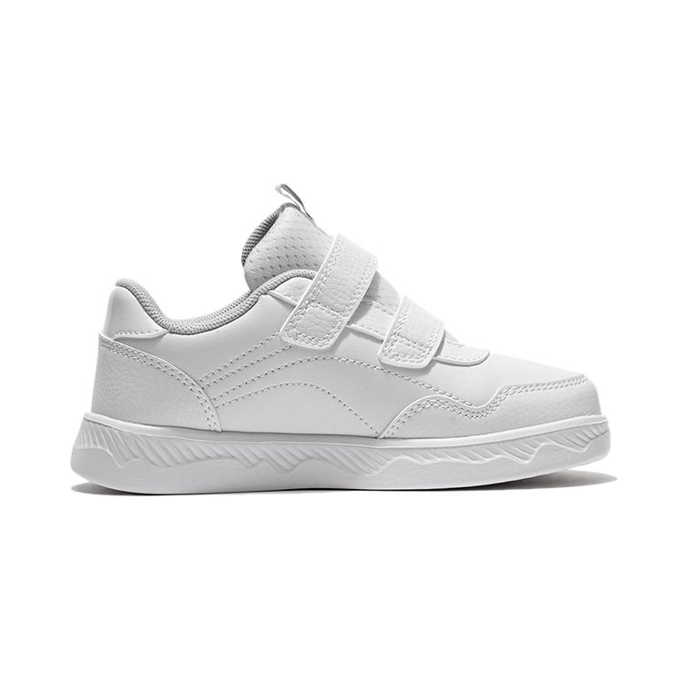 Li Ning Comfortable Daily Breathable Lightweight Casual Shoes Kids Sneakers White YKNS022-17