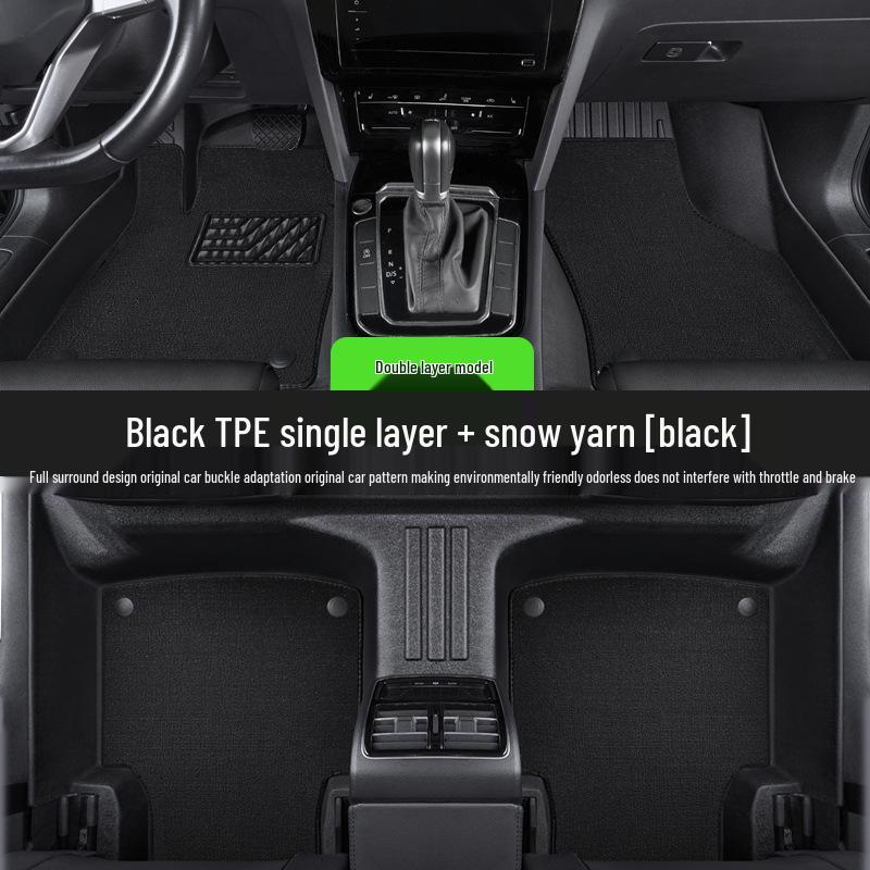 Toyota RAV4 Rongfang Dual Engine New Energy 09-19 Waterproof TPE Car Floor Mats