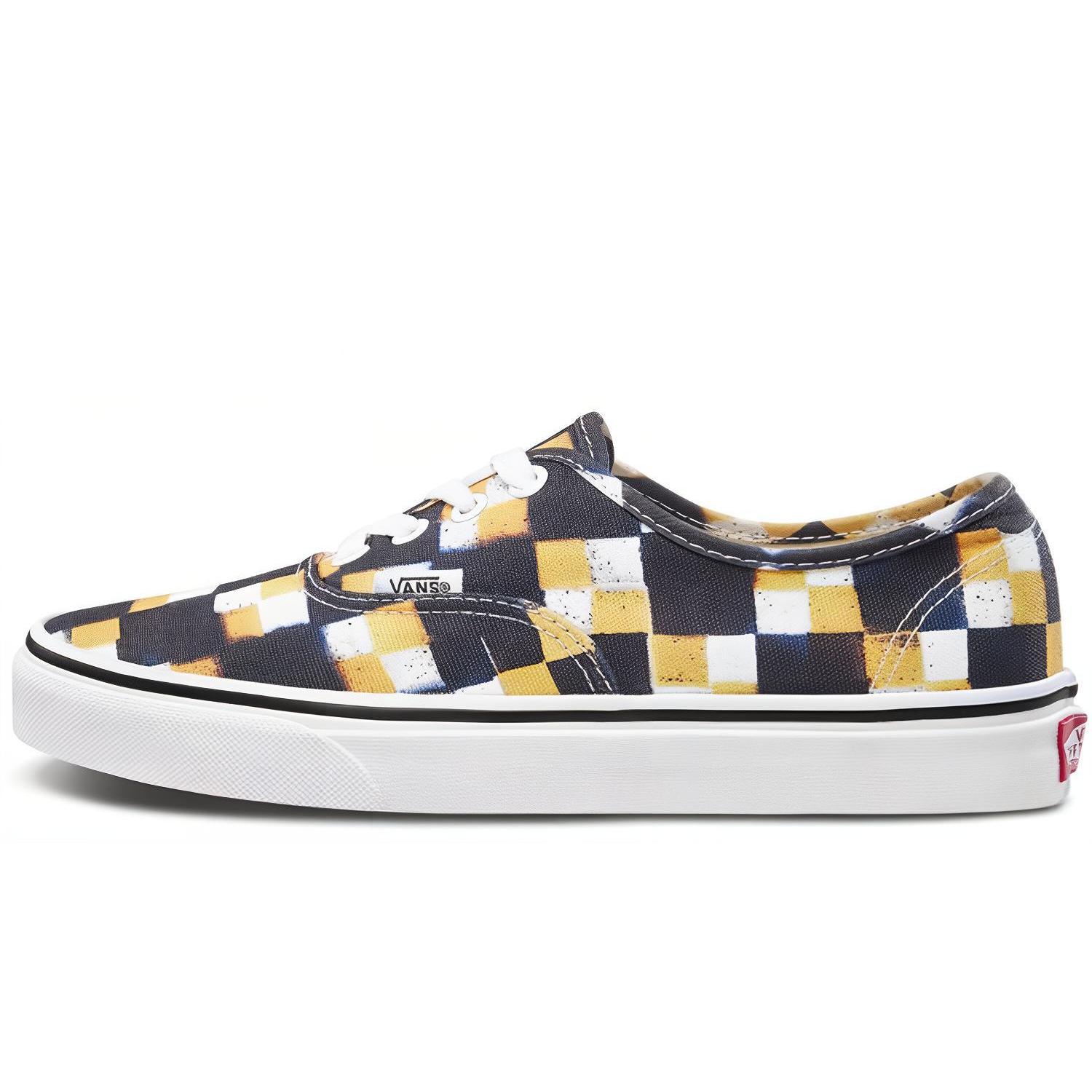 

Vans Authentic Double Check Vault Yellow Gray Women s VN0A38EMVJY 37