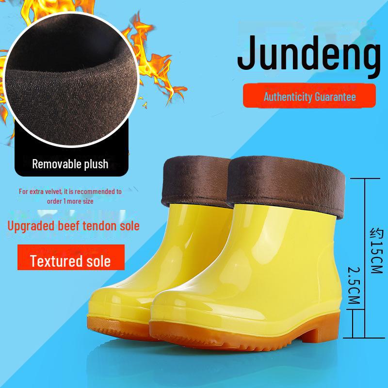Tendon Sole Unisex White Waterproof Non-Slip Rubber Hygiene Boots for Medium and High Food Safety and Farm Work.